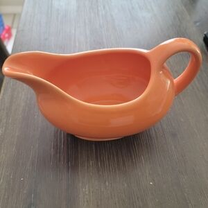 Fiestaware Orange Gravy Boat